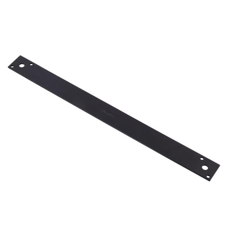 HAMPTON - Hampton 17 in. H X 1.5 in. W X 1/8 in. D Black Steel Strap Brace
