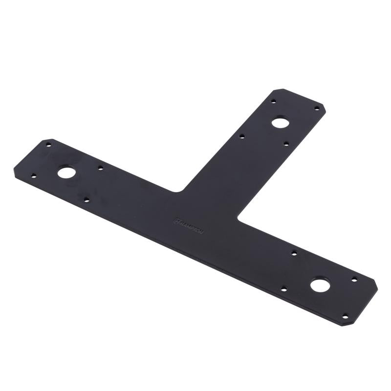 HAMPTON - Hampton 1/8 in. H X 8 in. W X 12 in. L Black Steel T-Plate