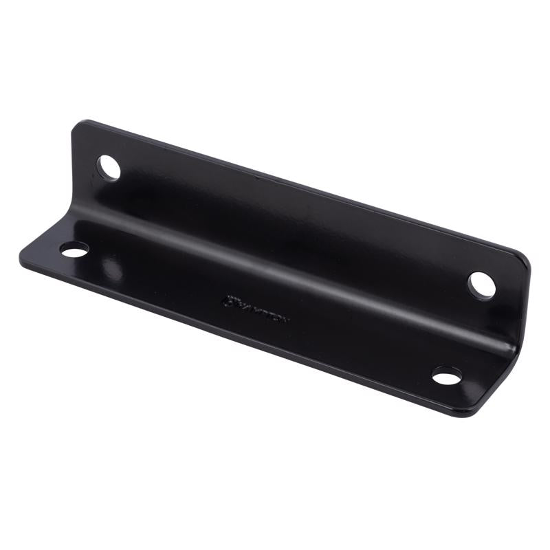 HAMPTON - Hampton 1.6 in. H X 9 in. W X 1/8 in. D Black Steel Inside/Outside Corner Brace [02-3405-407]