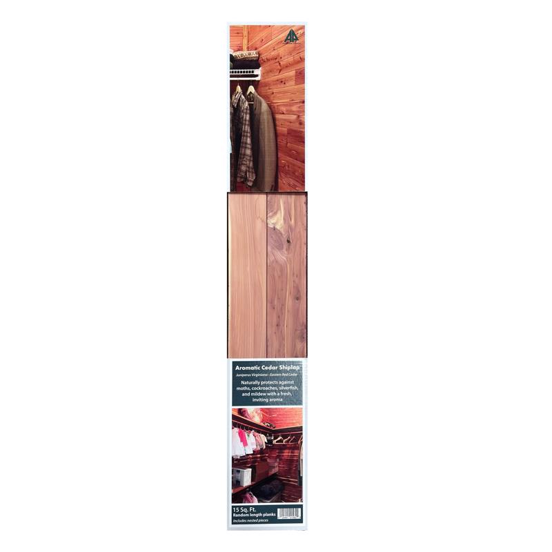 AMERICAN PACIFIC - American Pacific CedarSafe 1/4 in. H X 3-3/4 in. W X 48 in. L Wood Closet Liner Plank