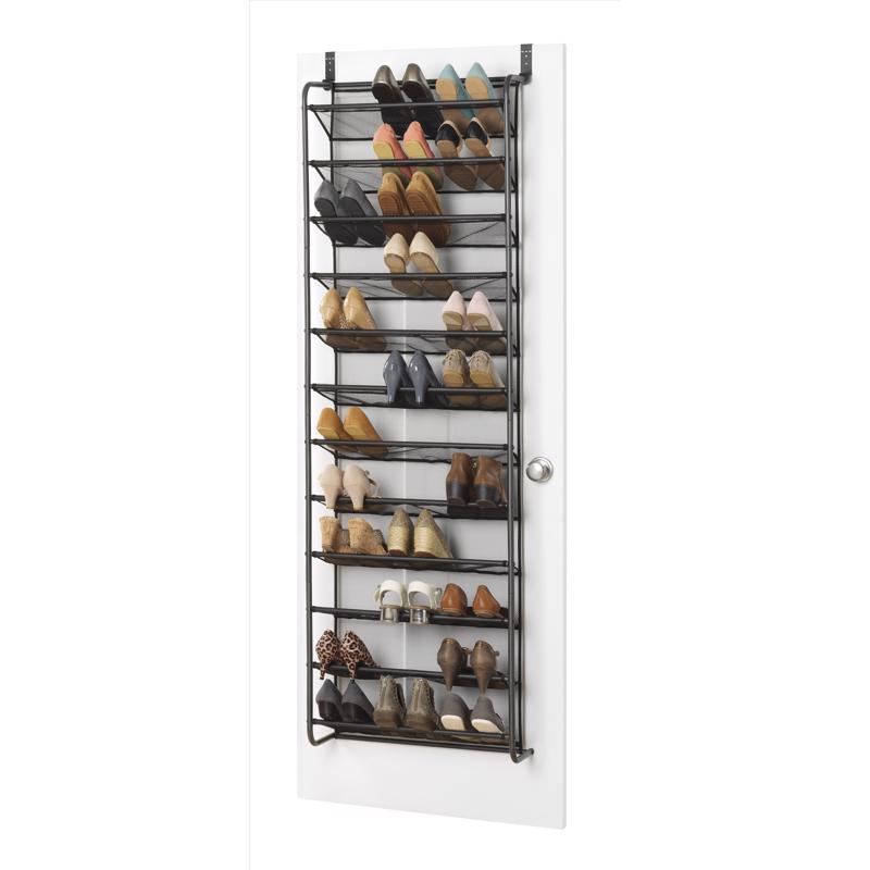WHITMOR - Whitmor 69 in. H X 21.63 in. W X 7.5 in. L Metal Hanging Shoe Organizer
