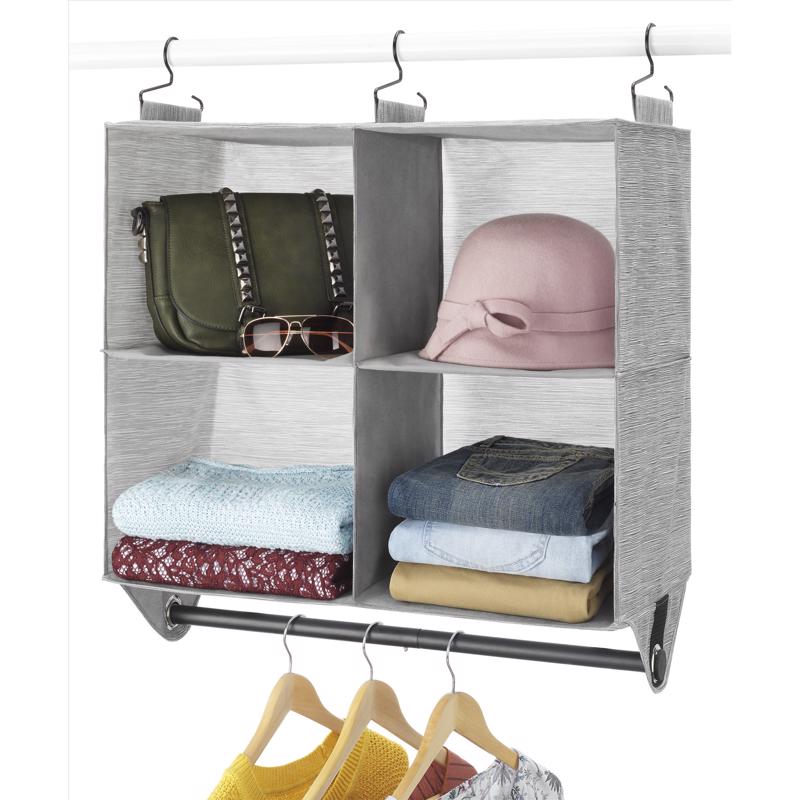 WHITMOR - Whitmor 28.38 in. H X 11 in. W X 24 in. L Fabric Closet Organizer