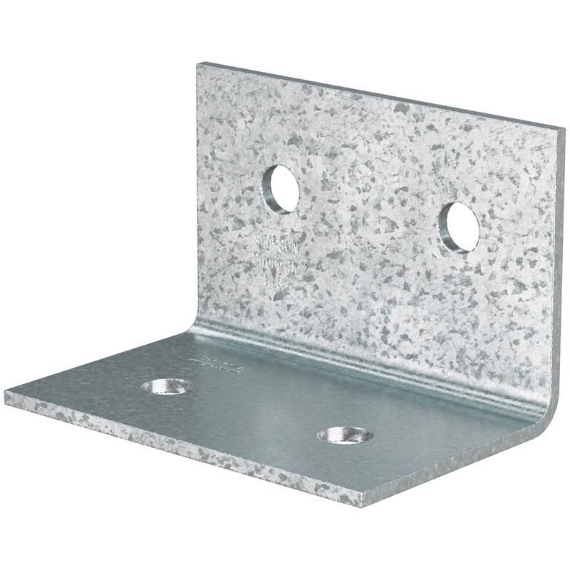 SIMPSON STRONGTIE - Simpson Strongtie 3.25 in. H X 5 in. W 7 Ga. Galvanized Steel Framing Angle
