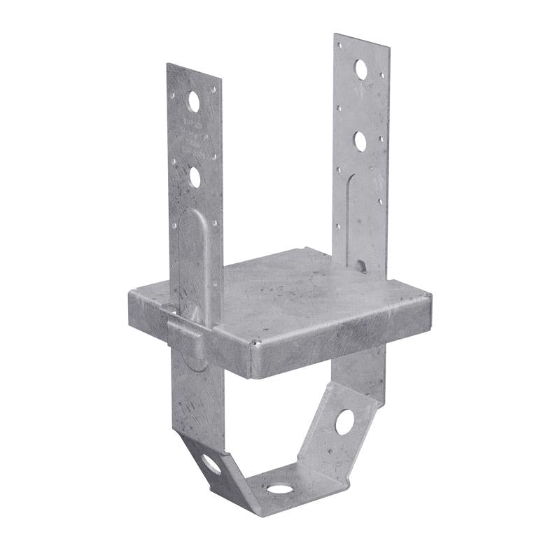 SIMPSON STRONGTIE - Simpson Strongtie 6.5 in. H X 5.5 in. W 12 Ga. Galvanized Steel Post Base