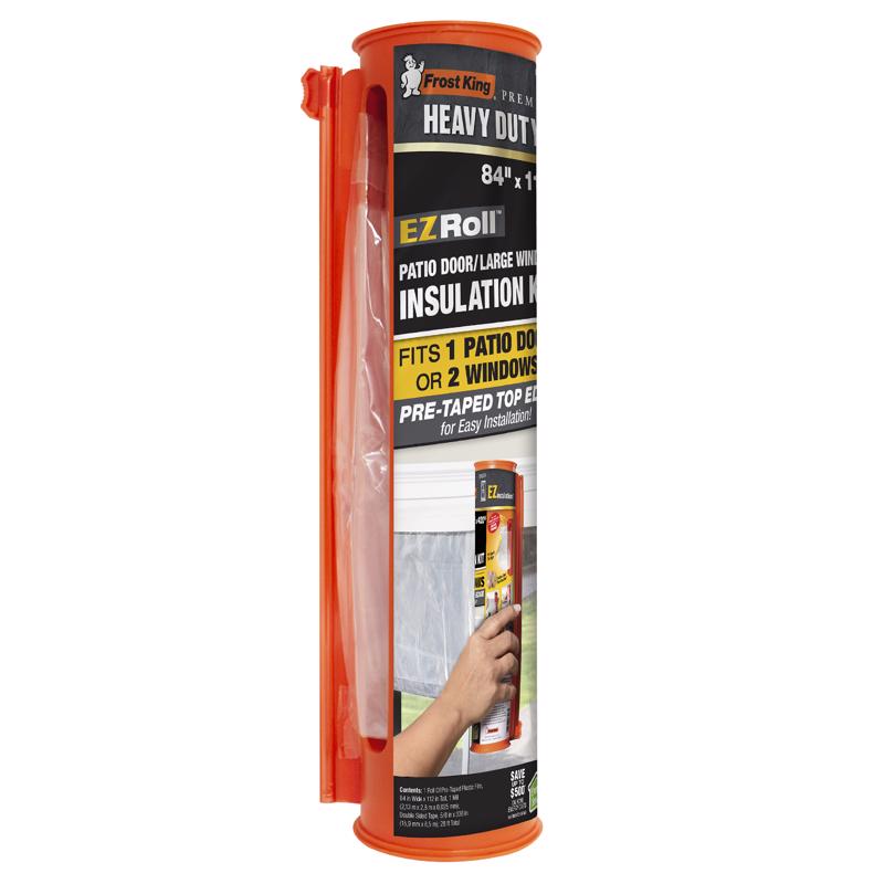 FROST KING - Frost King Clear Indoor Patio Door Insulator Kit 82 in. W X 112 in. L