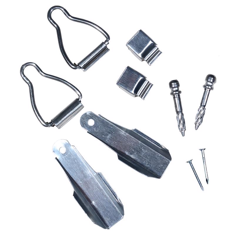 PHIFER WIRE - Phifer Mill Silver Aluminum .438 in. W X 2.25 in. L Window Frame Fasteners 10 pk