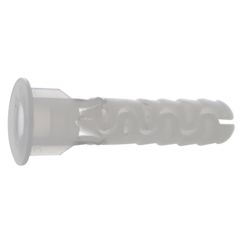 HILLMAN - Sharkie 1/4 in. D X 1-3/16 in. L Nylon Round Head Screw and Anchor 6 pc