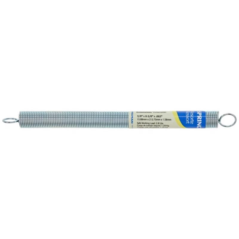HILLMAN - HILLMAN 8-3/8 in. L X 5/8 in. D Extension Spring 1 pk