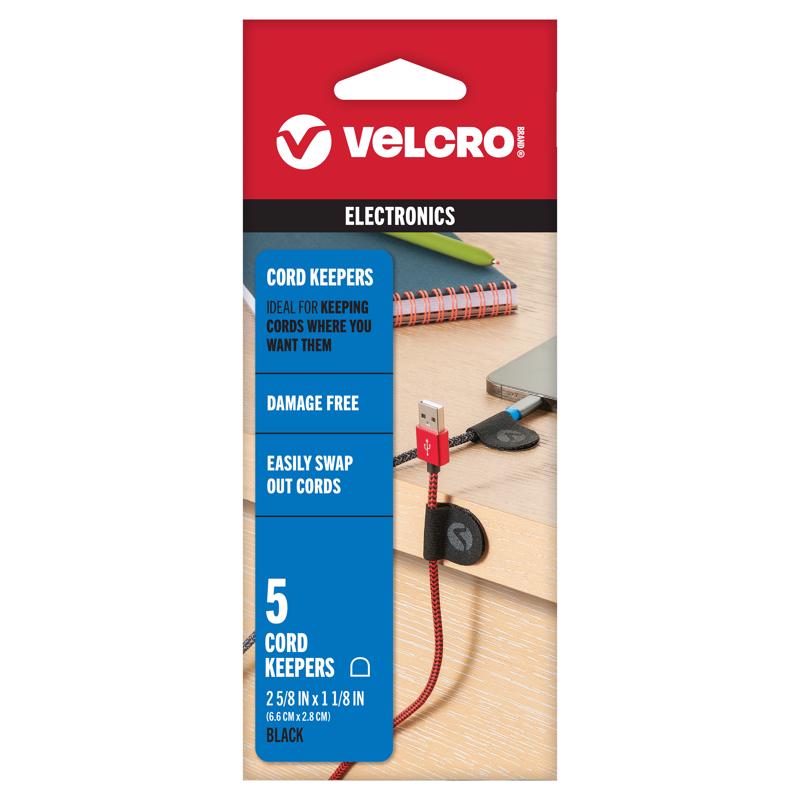 VELCRO BRAND - VELCRO Brand Mini Nylon Cord Organizer 2.63 in. L 5 pk [VEL-30820-USA]