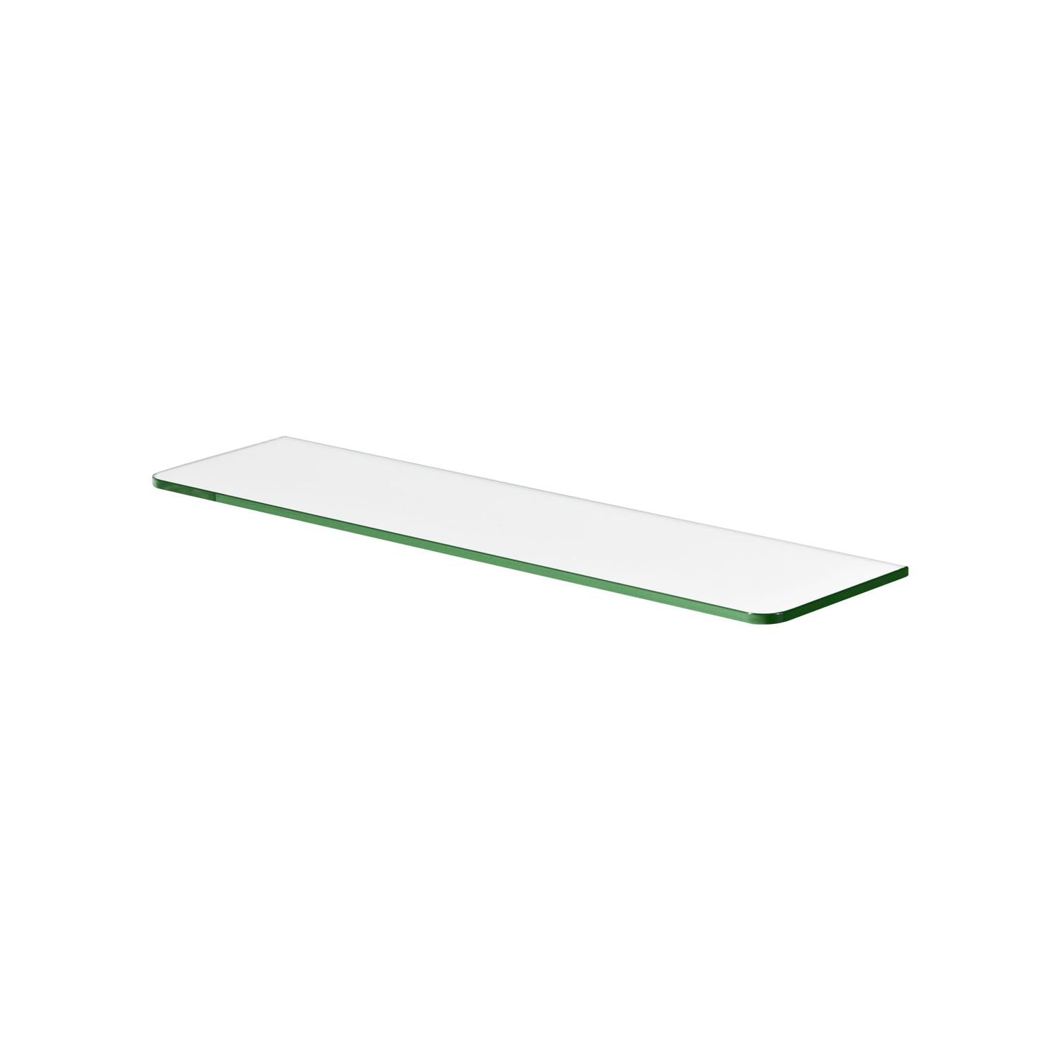 Dolle Glassline 0.31 in. H X 23.6 in. W X 5.9 in. D Clear Glass Shelf - Case of 3