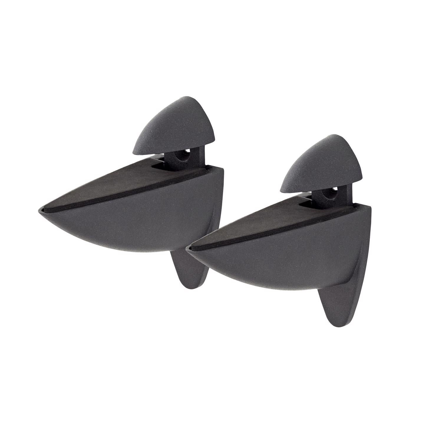 Dolle Ara 4.5 in. H X 1.8 in. W X 4.1 in. D Black Metal Shelf Clips - Case of 4