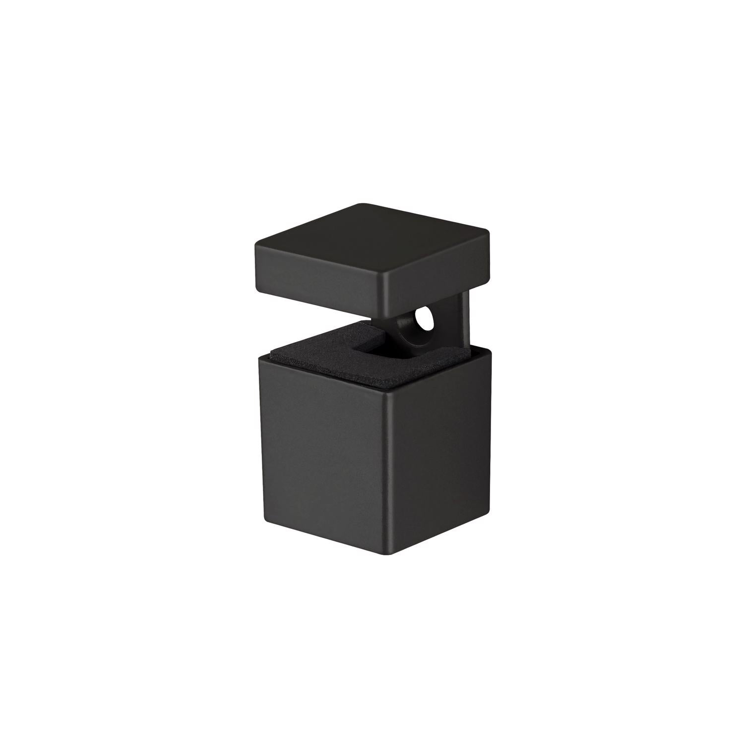 Dolle Bloc 2.5 in. H X 1.3 in. W X 1.3 in. D Black Metal Shelf Clips - Case of 5