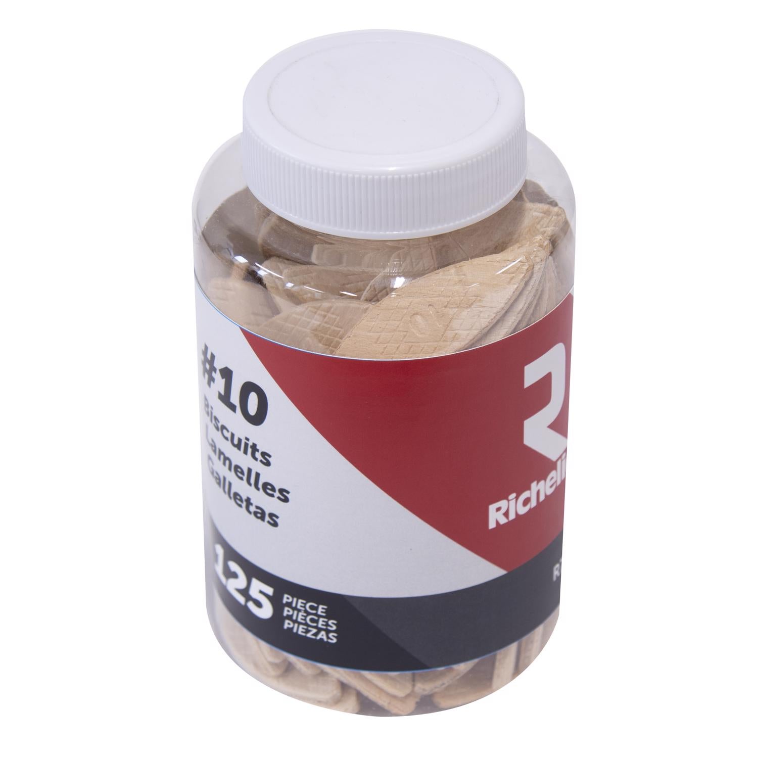 Richelieu Fluted Wood Plate Joining Biscuits .76 in. D X 2 in. L 125 pk Natural - Case of 5
