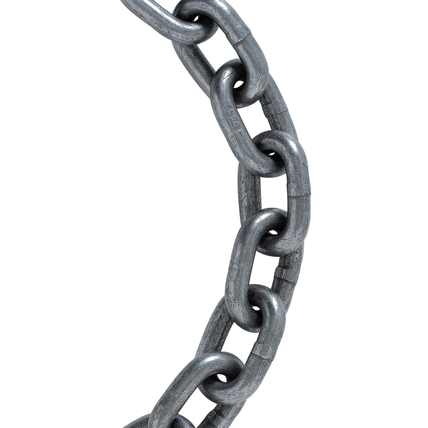 Koch Industries 3/8 Sizes Welded Carbon Steel Grade 43 High Test Chain 3/8 in. D X 10 ft. L - Case of 4