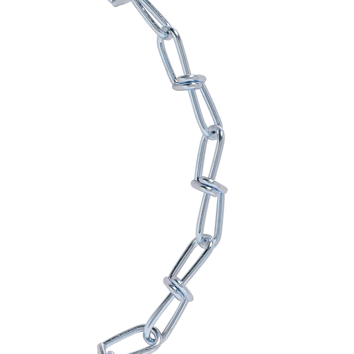 Koch Industries 3/0 Sizes Double Loop Carbon Steel Coil Chain .21 in. D X 20 ft. L - Case of 5