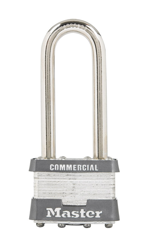MASTER LOCK - Master Lock 1-5/16 in. H X 1 in. W X 1-3/4 in. L Steel Double Locking Padlock Keyed Alike - Case of 6 [1KALJ#2438]