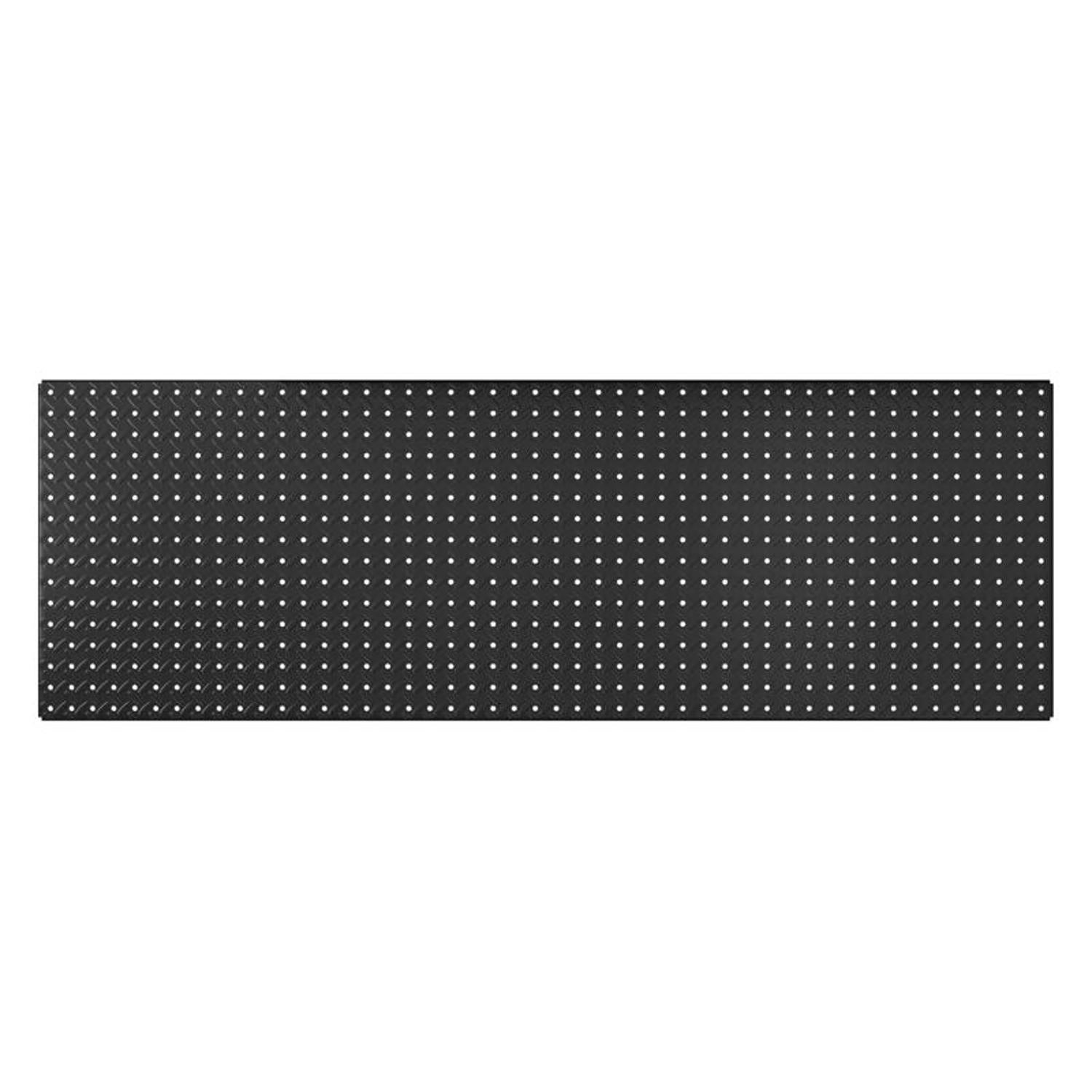 Knape & Vogt HEAVYWEIGHT 48 in. W X 16 in. H X 0.65 in. D Pegboard Steel Black - Case of 4