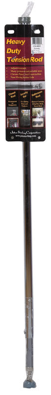 JOHN STERLING - John Sterling Pro 63 in. L X 3/4 in. D Adjustable Polished Chrome Steel Extension Hanger Rod