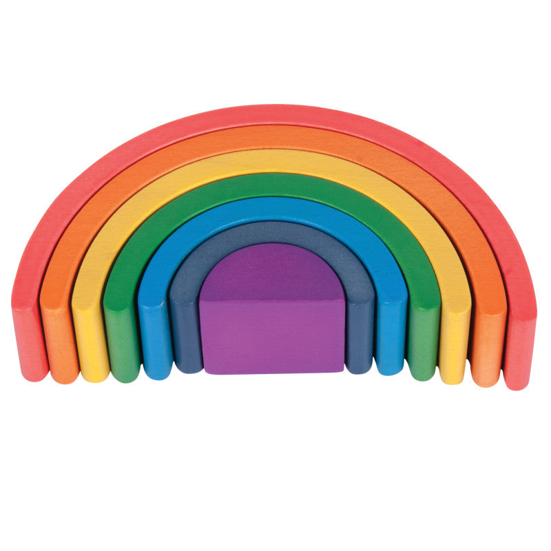 TICKIT - Wooden Rainbow Architect Arches - Set of 7