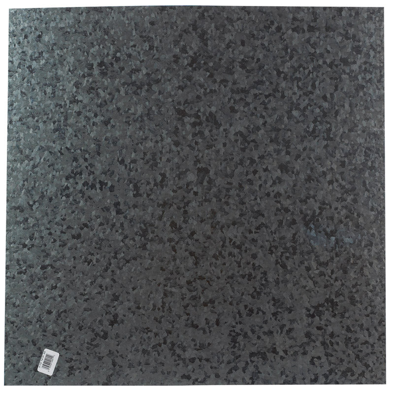 STEELWORKS - SteelWorks 24 in. 24 in. Zinc Steel Sheet Metal - Case of 5