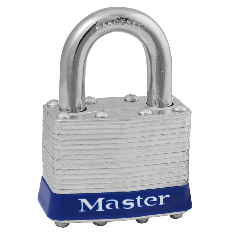 MASTER LOCK - Master Lock 1-5/16 in. H X 1 in. W X 1-3/4 in. L Steel 4-Pin Cylinder Padlock Keyed Alike [1UP]