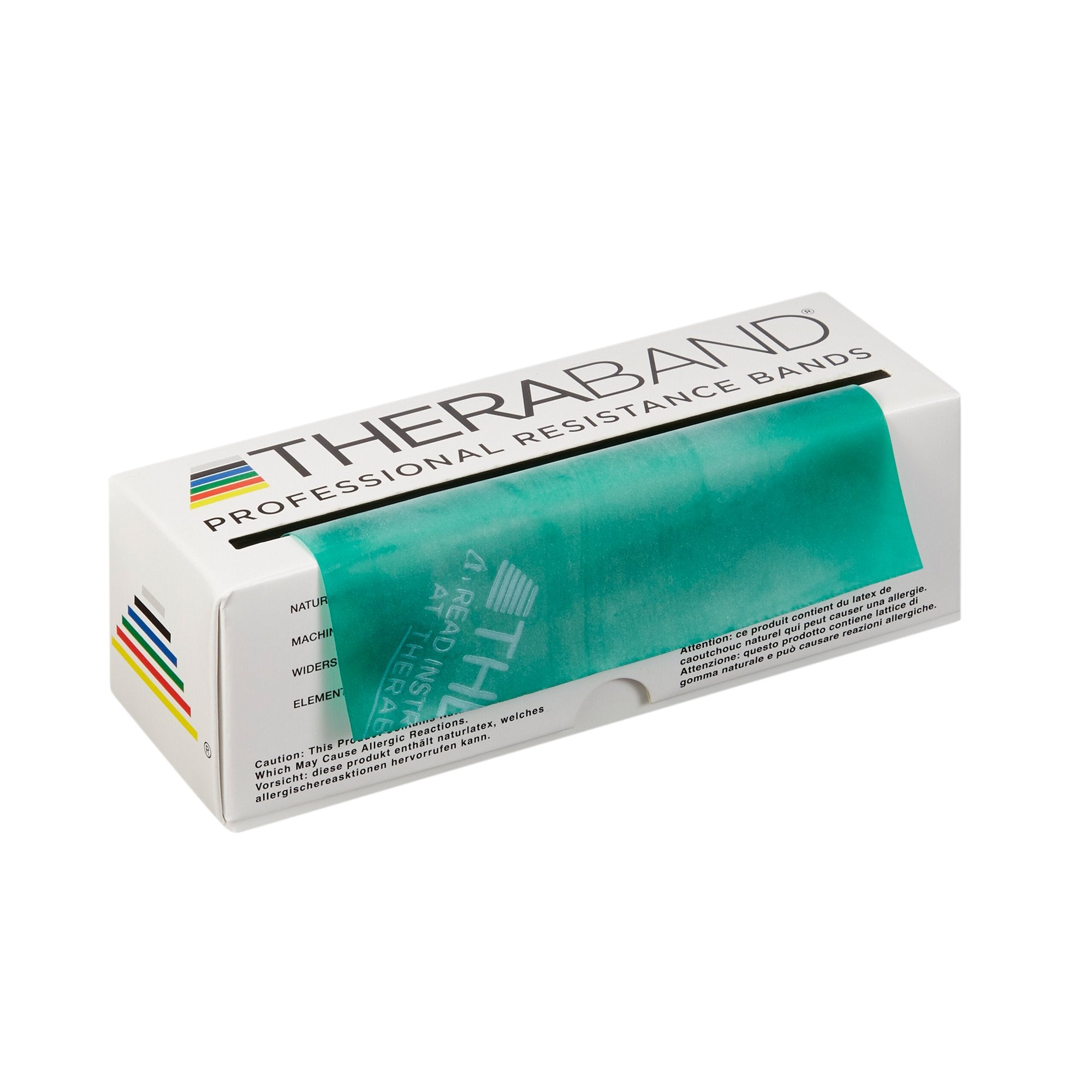 Fabrication Enterprises - Exercise Resistance Band TheraBand® Green 5 Inch X 6 Yard Heavy Resistance [1/EA]