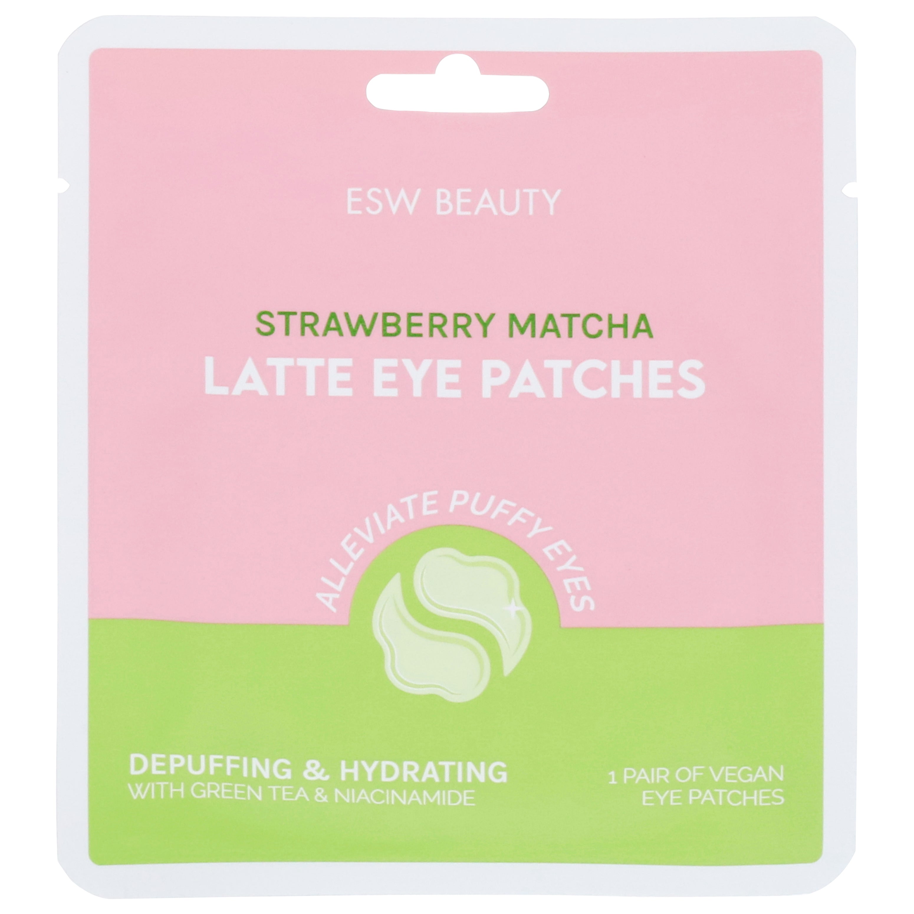 ESW Beauty Strawberry Matcha Latte Eye Patches 1 Pair - Case of 10