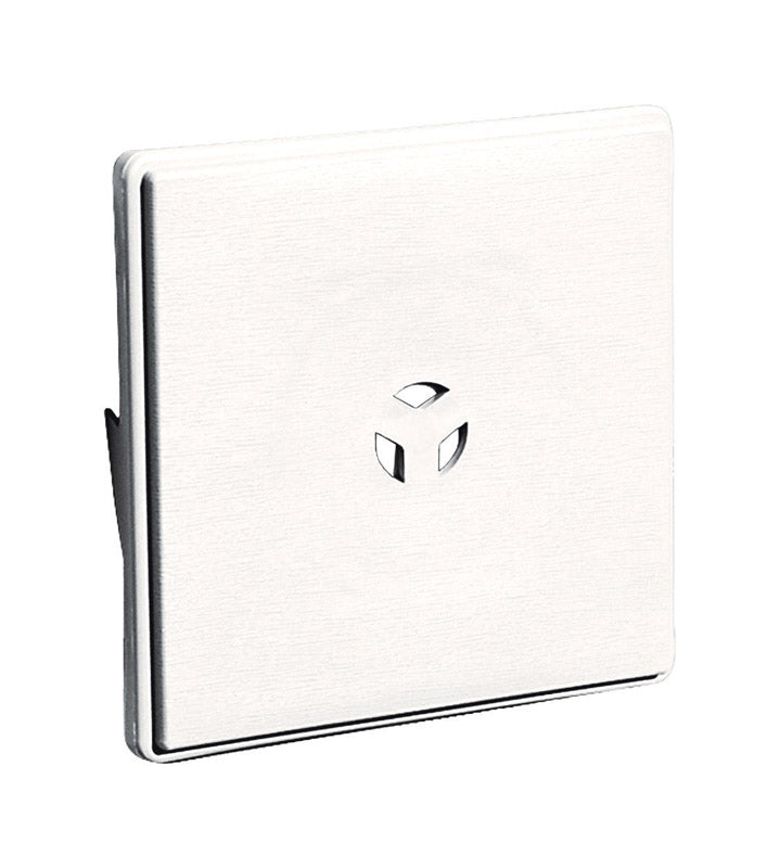 BUILDERS EDGE - Builders Edge Dutch Lap 6-5/8 in. H X 7/8 in. L Prefinished White Copolymer Mounting Block - Case of 10