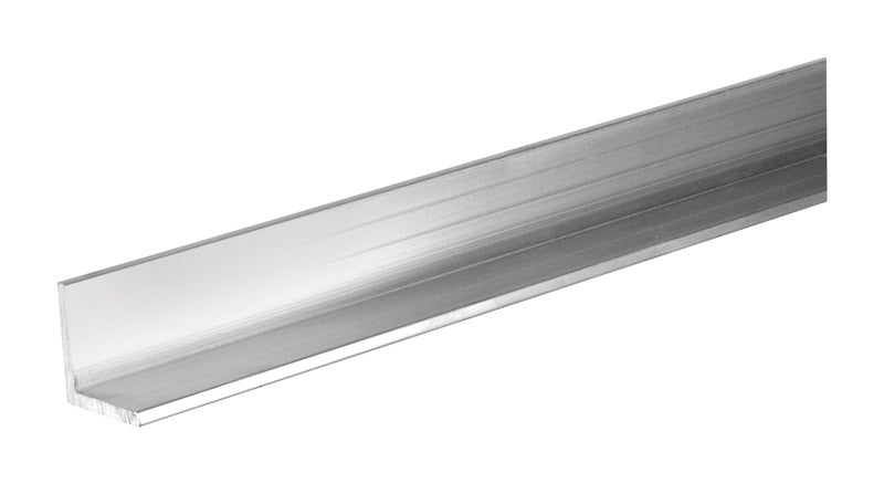 STEELWORKS - SteelWorks 1/8 in. X 3/4 in. W X 48 in. L Aluminum Angle