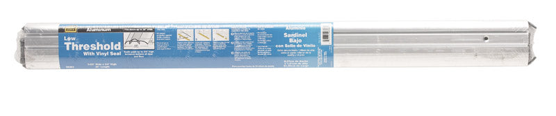 M-D BUILDING PRODUCTS - M-D 3-3/8 in. W X 36 in. L Mill Aluminum High Bumper Threshold