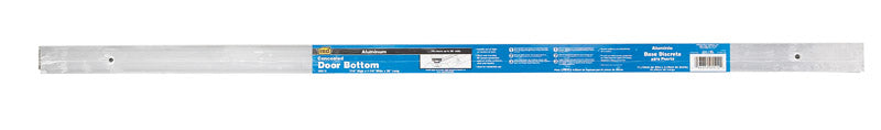 M-D BUILDING PRODUCTS - M-D Silver Aluminum Door Set Seal For Garage Doors 36 in. L