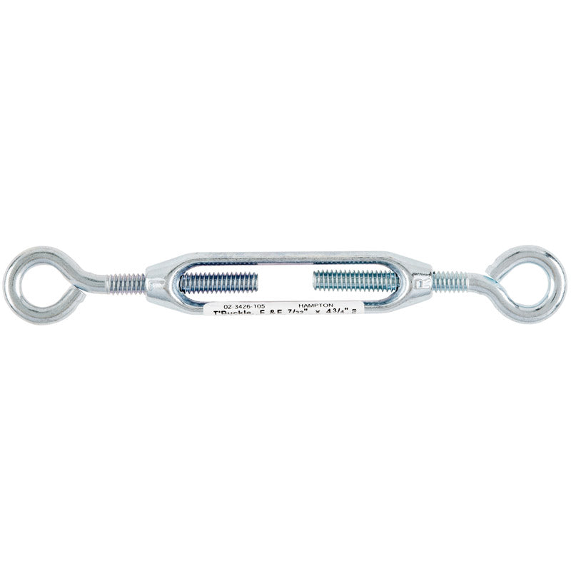 HAMPTON - Hampton Zinc-Plated Aluminum/Steel Turnbuckle 120 lb - Case of 10 [02-3426-105]