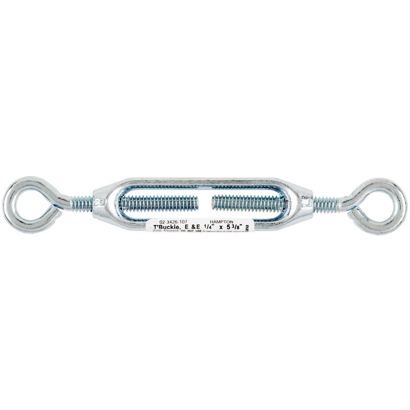 HAMPTON - Hampton Zinc-Plated Aluminum/Steel Turnbuckle 160 lb - Case of 10 [02-3426-107]