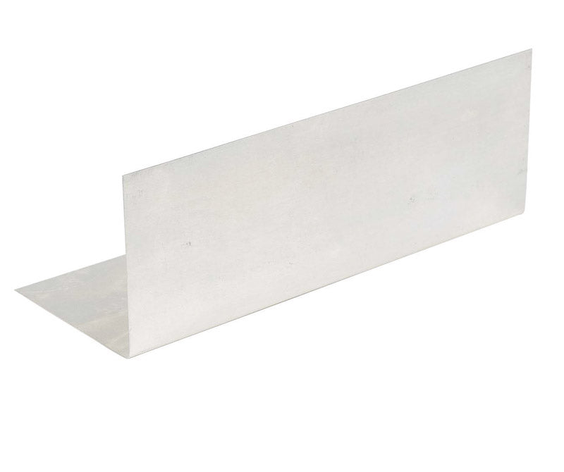 AMERIMAX - Amerimax 4 in. W X 12 in. L Galvanized Steel Pre-Bent Flashing Shingle Silver - Case of 50