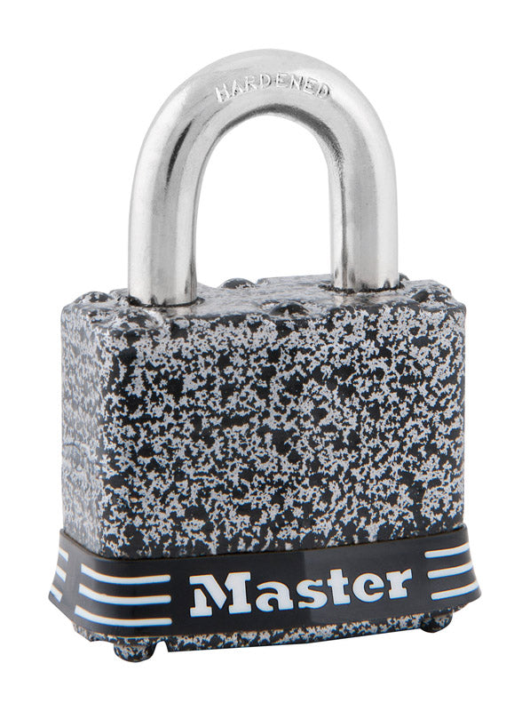 MASTER LOCK - Master Lock 1-5/16 in. H X 1 in. W X 1-9/16 in. L Steel Double Locking Padlock