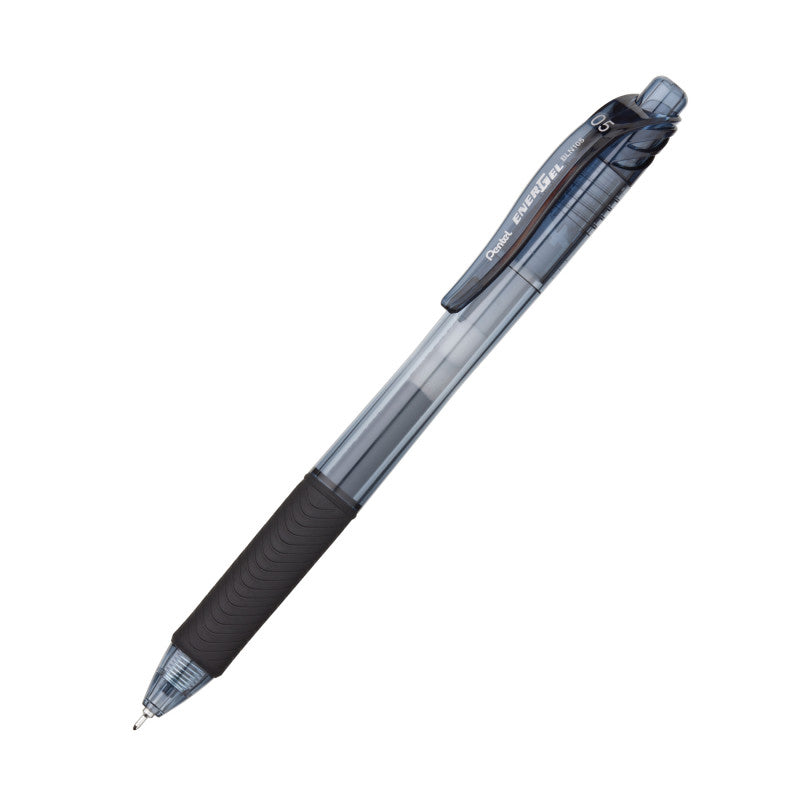 PENTEL - EnerGel-X™ Retractable Liquid Gel Pen, Black, 0.5mm, Pack of 12