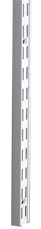 KNAPE & VOGT - Knape & Vogt White Steel Double Slot Shelf Standard 14 Ga. 63 in. L 300 lb - Case of 10
