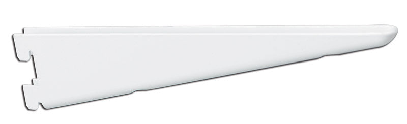 KNAPE & VOGT - Knape & Vogt White Steel Bracket 16 Ga. 14-1/2 in. L 450 lb - Case of 10