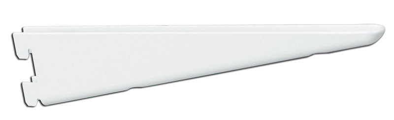 KNAPE & VOGT - Knape & Vogt White Steel Bracket 16 Ga. 18-1/2 in. L 225 lb - Case of 10