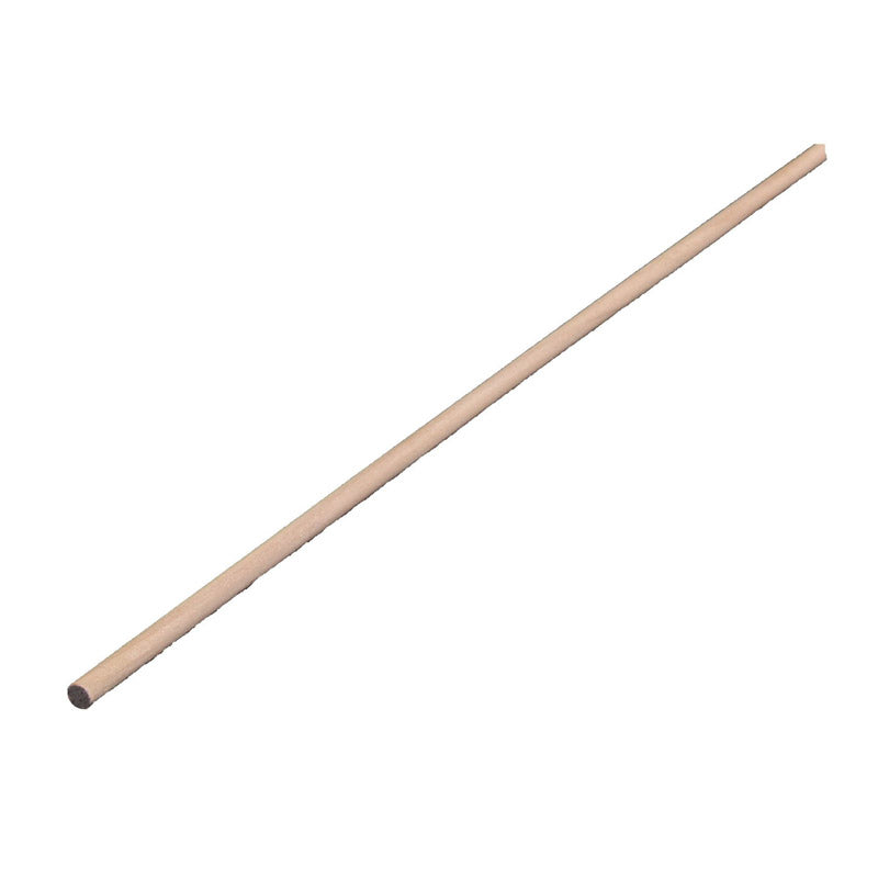 ALEXANDRIA MOULDING - Alexandria Moulding Round Ramin Hardwood Dowel 3/16 in. D X 48 in. L 1 pk Black - Case of 25