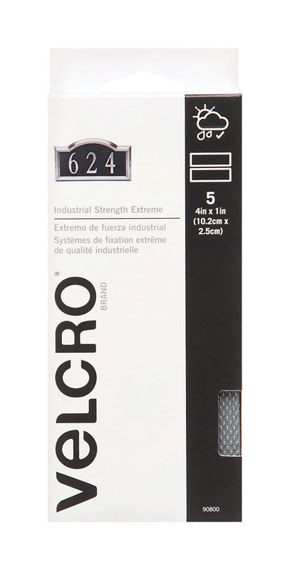 VELCRO(R) BRAND - VELCRO(R) Brand Fastener 4 in. L 5 pk - Case of 6