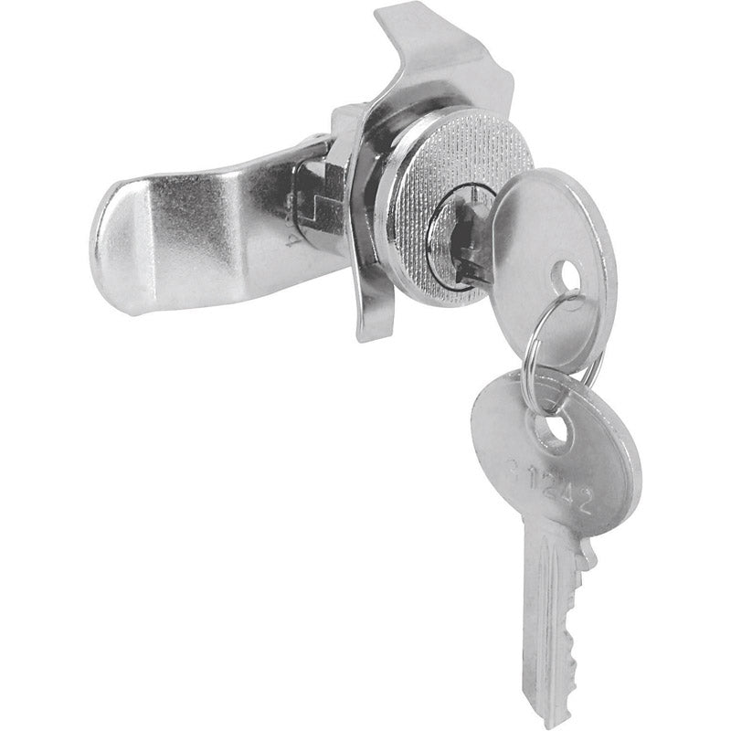 PRIME-LINE - Prime-Line Brushed Nickel Steel Counter Clockwise Mailbox Lock [S4125]