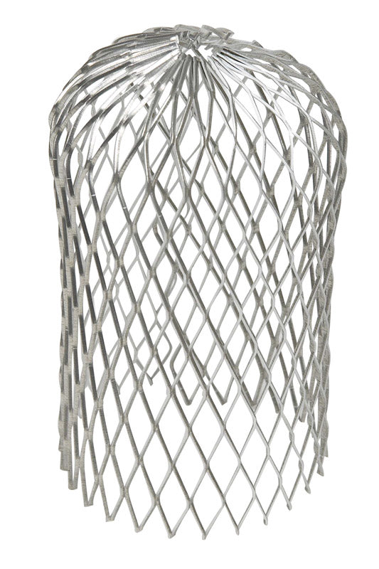 AMERIMAX - Amerimax 2.8 in. W X 3 in. L Gray Aluminum Gutter Strainer