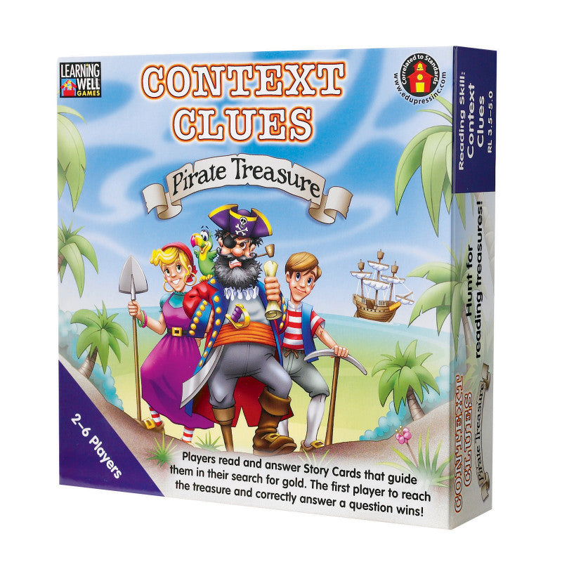 LEARNING WELL GAMES - Context Clues Game Blue Level—Pirate Treasure Game