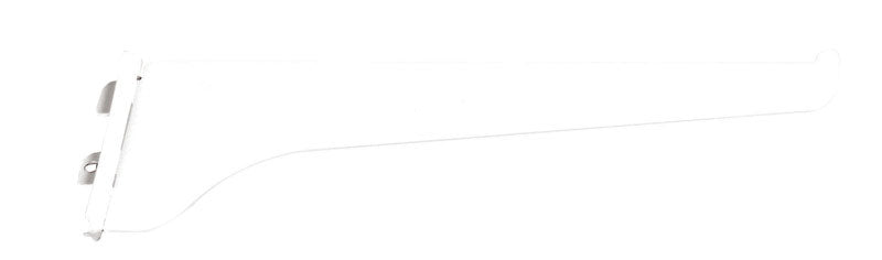 KNAPE & VOGT - Knape & Vogt White Steel Regular Duty Bracket 16 Ga. 14 in. L 160 lb - Case of 10