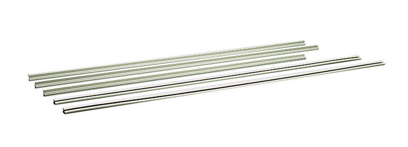 M-D BUILDING PRODUCTS - M-D Beige Aluminum Weatherstrip Set For Magnetic 84 in. L X 3/16 in.