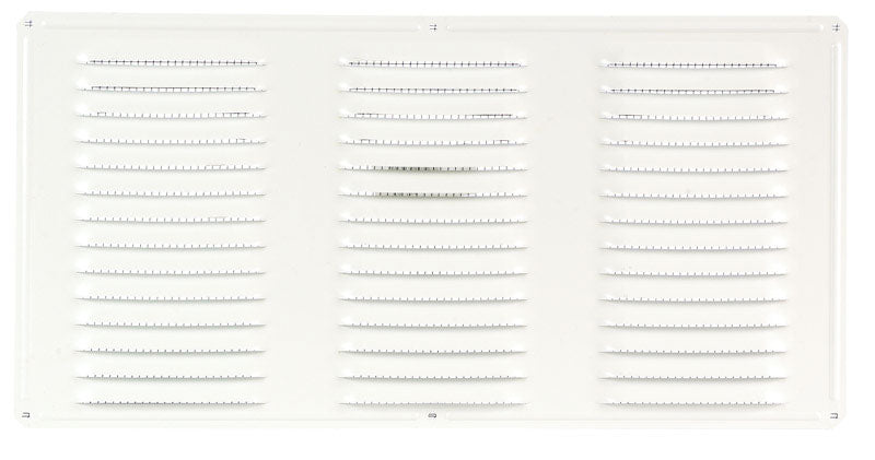 AIR VENT - Air Vent 8 in. H X 16 in. L White Aluminum Undereave Vent - Case of 24
