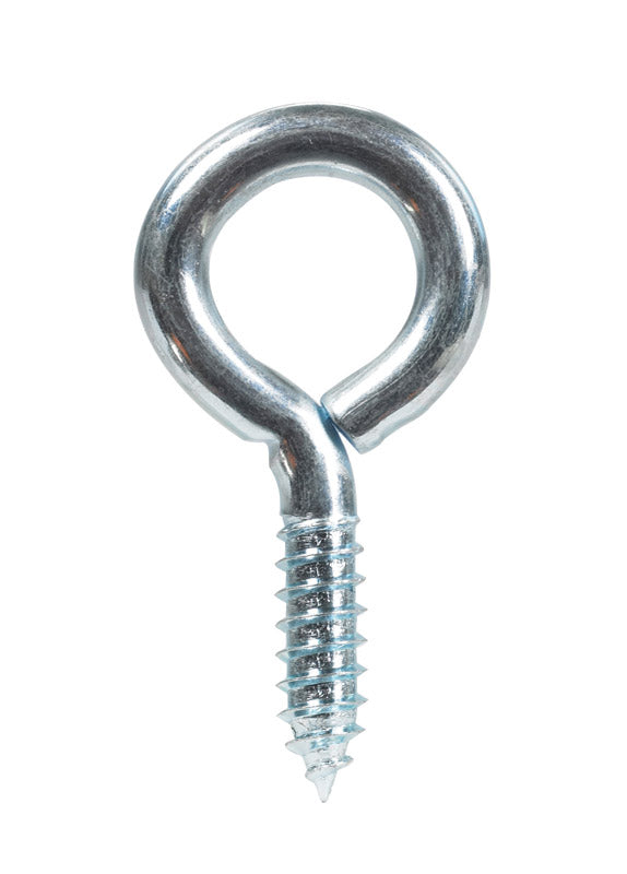 HAMPTON - Hampton 11/32 in. D X 2-5/8 in. L Zinc-Plated Steel Screw Eye 200 lb. cap. 20 pk - Case of 20