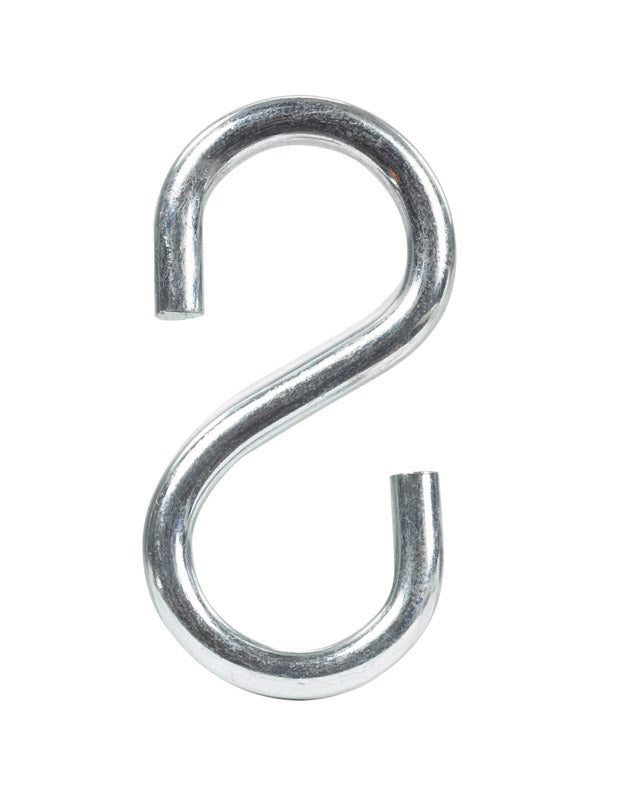 HAMPTON - Hampton Medium Zinc-Plated Silver Steel 2.125 in. L S-Hook 55 lb 1 pk - Case of 20