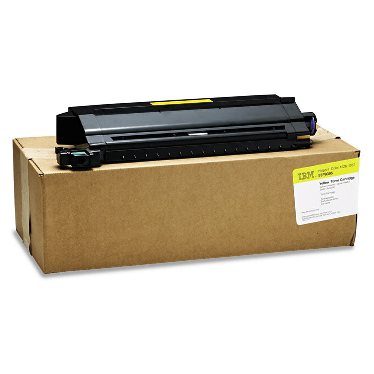 InfoPrint Solutions Company - 53P9395 High-Yield Toner, 14,000 Page-Yield, Yellow